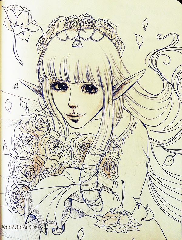 Zelda Sketch 2