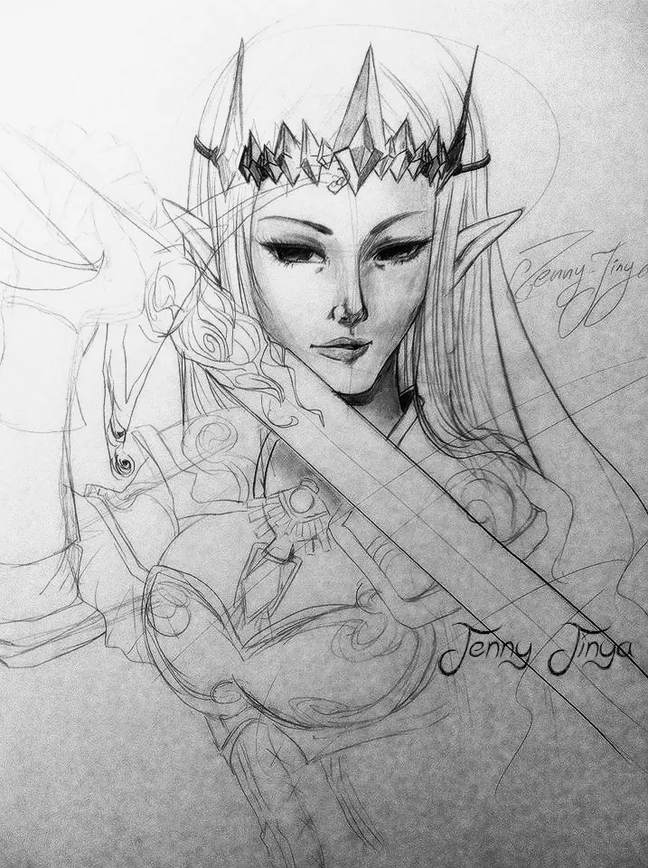 Zelda Sketch