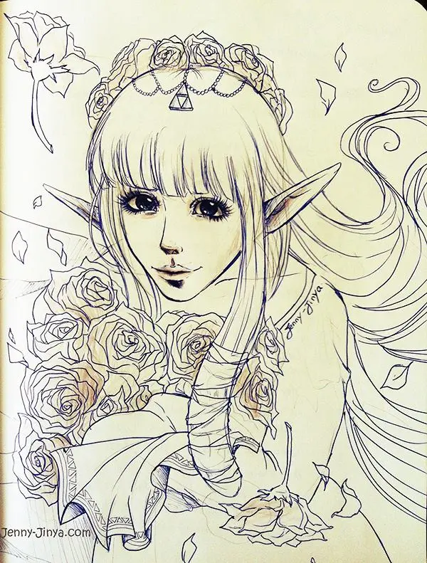 Zelda Sketch 2